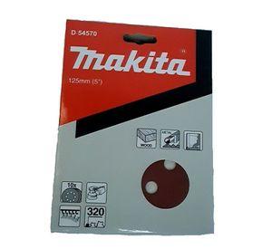 Disco Lija Velcro 125mm Grano 320 Makita D-54570