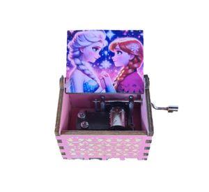 Caja Musical Frozen Elsa y Anna Melodía del Lazo Fraternal