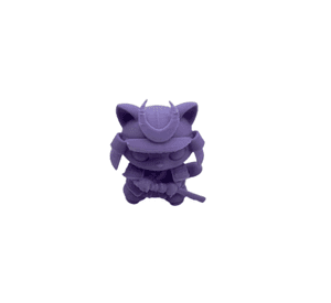 Figura Decorativa Prints Patro- Gatito Samurái