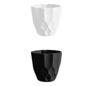 Set 5 Macetero Decorativo Textura Diamante Estilo 3D Jhn
