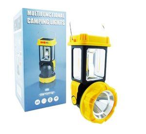 Linterna Solar 2 en 1 HW-1277 Farol y Foco