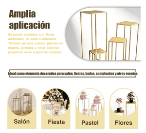 4 Mesas Candy Bar Decoracion Estructura Metalicas Fiesta