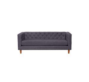 SOFA BRESCIA 3C LINO GRIS OSCURO