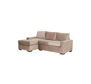 SECCIONAL IZQ LIVORNO TELA VELVET BEIGE