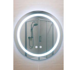 Espejo Redondo Touch con Luz Led 3 colores - 50 cm de Diámetro