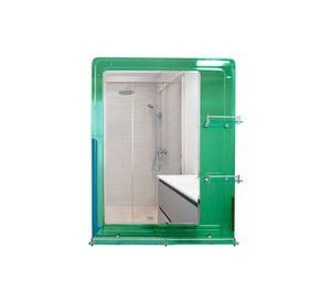 Espejo con Repisas Rectangular Green 80x60 cm