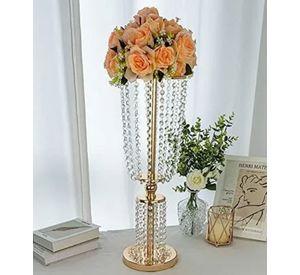 Florero Decorativo Alto Soporte Flores Centro Mesa 82cm Jhn