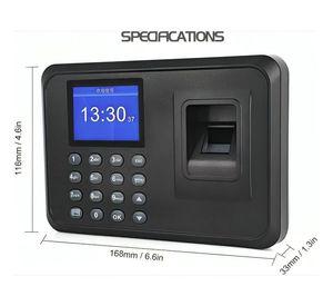 Reloj Biometrico Reconocimiento Dactilar Control Personal