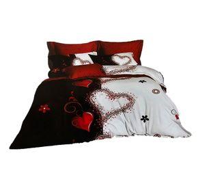 JUEGO DE SABANAS 2.0 PLAZAS QUEEN CORAZONES 635