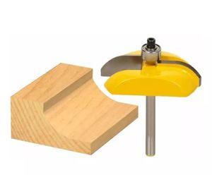 Fresa Madera Moldura Zócalo Espigadora Vástago 1/4