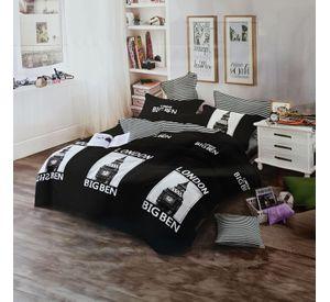 JUEGO DE SABANAS 2.5 PLAZAS KING LONDON BIG BEN 628
