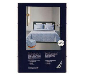 Sabanas Microfibra Estampada 1 .5 Plazas 3P- Nautica Home- Azul