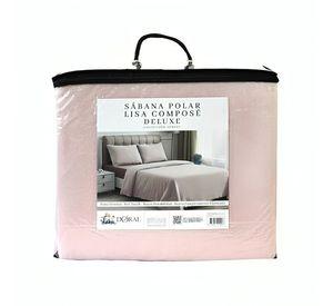 Sábanas Chiporro Lisa 1.5 Plazas / Rosado – Doral