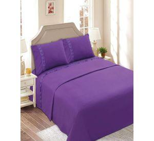 SABANAS 150 HILOS KING MORADO