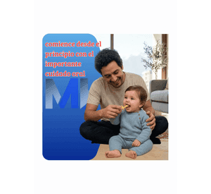 Set De Cepillos Dentales Aprendizaje Pigeon 3 Etapas Bebe Azul Claro