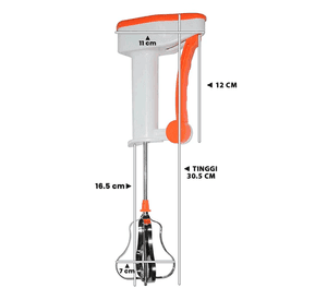 Mezcladora Manual Batidora De Mano Fácil Uso