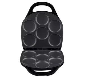 Maquina De 6 Muffins Mini Panqueques Pasteles 1400W R556 Raf