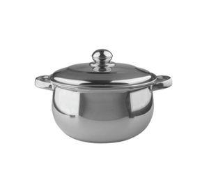 Cacerola 5,5lt Acero Inoxidable 24x13cm Gris Wolfen