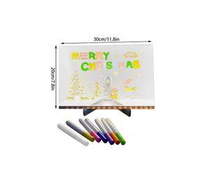 Pizarra Acrílica LED 20×30 Panel Mensajes Luminoso