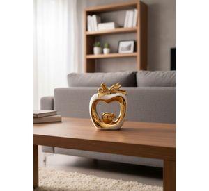 Figura Decorativa Manzana Minimalista Adorno Estatua Jhn