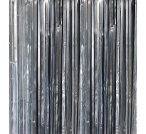 CORTINA METALICA DELGADA ECO ROSADA 2MT X1 UNI