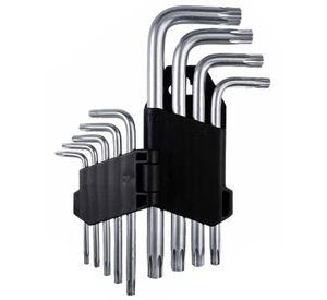 Set Herramienta De Llaves Punta Estrella Torx Hexagonal 9pcs
