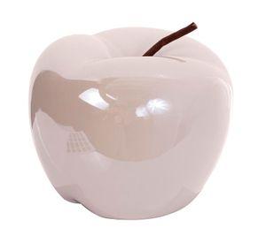Figura Decorativa Manzana Palau Crema