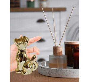 Set 3 Figura Decorativa Estatua Perro Adorno Hogar Jhn