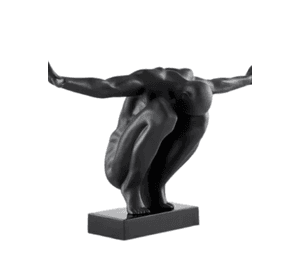 Figura Decorativa Prints Patro - Figura Abstracta de Atleta