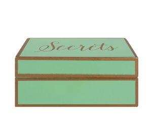 Caja 7.5x1155 cm. madera laqueada Unico 6x11x7 cm