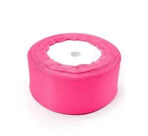 CINTA SATIN 4CMX22.8M 5PCS ROSADO CHICLE X1 UNI
