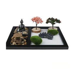 Buda Decorativo Multifuncional con Porta Incienso y Porta Vela