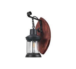 Aplique Porta Ampolleta E27 Modelo Madera Kavet Certificado