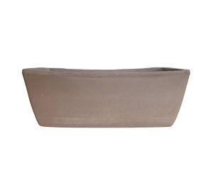 Jardinera Rectangular GARDA 42cm Grafite Deroma