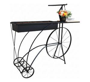 Porta Macetas Diseño Bicicleta Adorno Jardineria Soporte Jhn