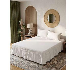 Faldon de Cama Elasticado Premium 2 Plazas m6