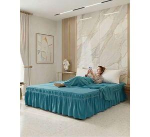 Faldon de Cama Elasticado Premium Super King m4
