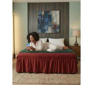 Faldon de Cama Elasticado Premium King m2