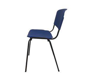 Silla ISO AGM Negra/Azul Polipropileno