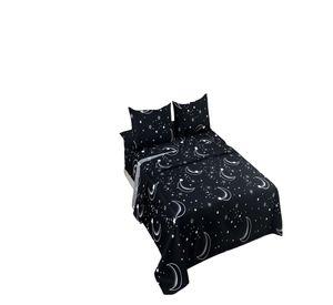 SET DE SABANAS 100% EXTRASUAVE KING NEGRO C1