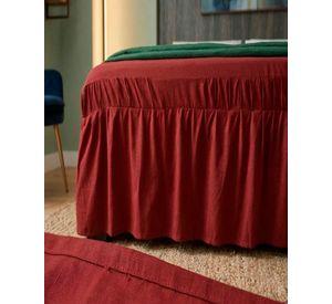 Faldon de Cama Elasticado Premium Super King m2