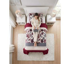 Cubrecama Quilt Verano Plaza Y Media Estampado Temática a8