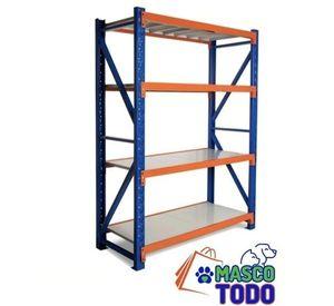 Estante Metálico Rack Industrial Bodega Repisas 200x200x60cm
