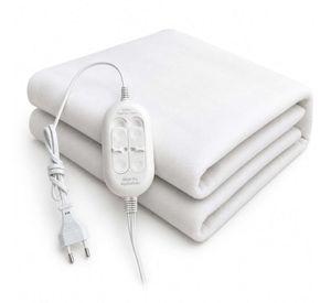 Calienta Camas Eléctrico 2 Plazas Manta Térmica Control Dual