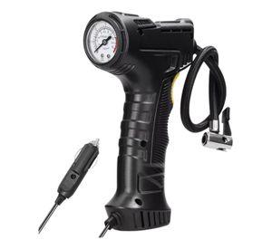 Compresor Portátil 12 V 120 Watt Infla Neumático Auto Negro