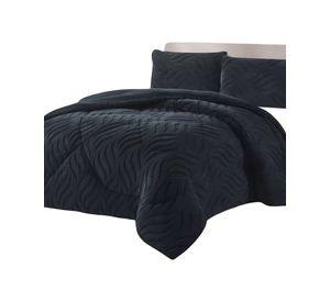 COBERTOR ELEGANTE DE INVIERNO CON CHIPORRO 2 PLAZAS02