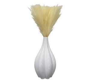 Florero Decorativo Estriado Escultórico Estilo Moderno AJ