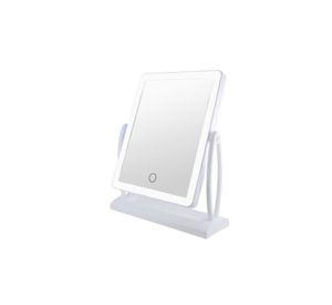 Espejo Maquillaje Luz LED Táctil Pilas