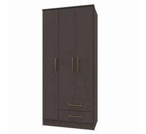 CLOSET PEQUIM DARK 3P 2C VEKKAHOME