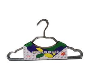 Colgador Ropa Pack 10 Ganchos Percha Acero Inoxidable Grueso Plateado